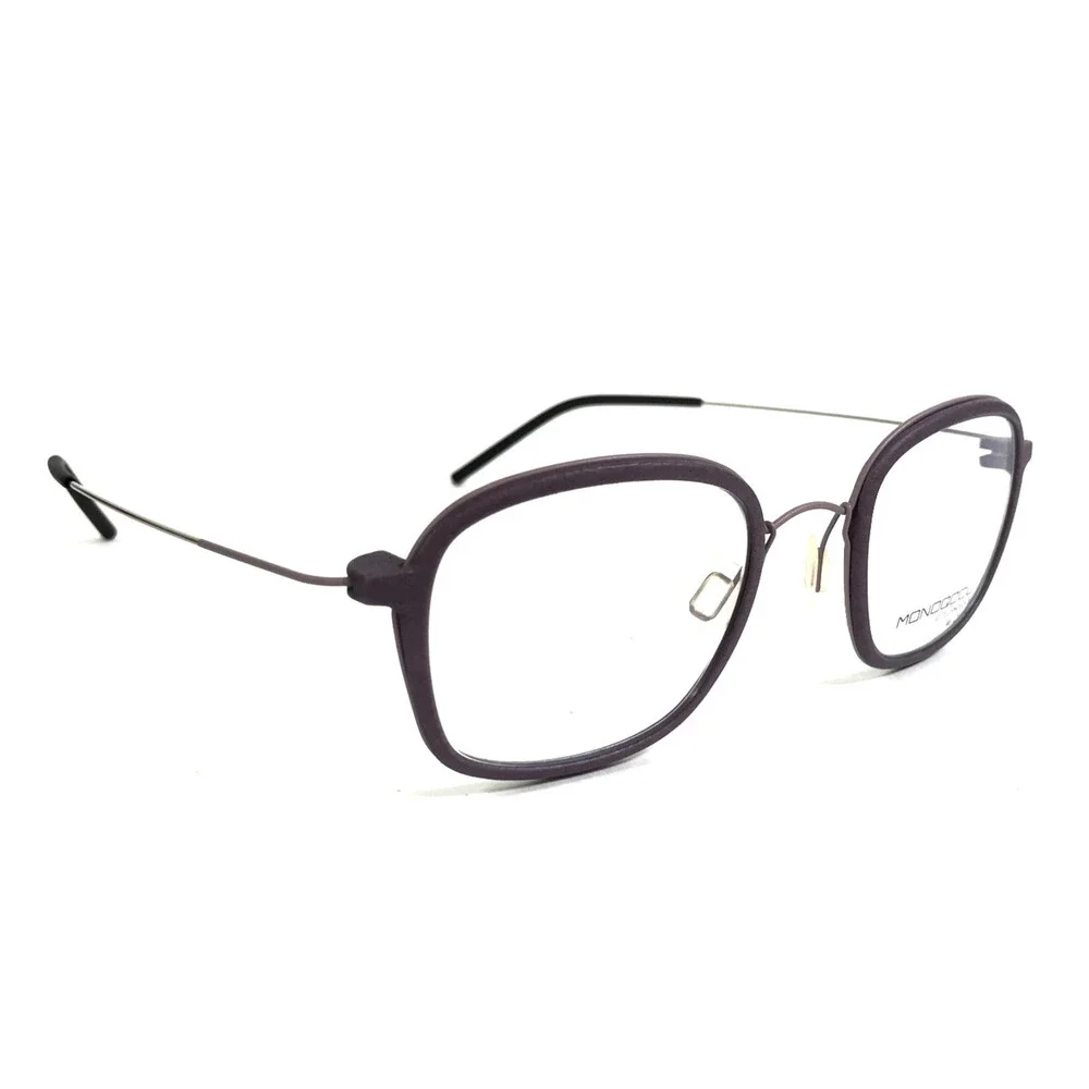 Monoqool Eyeglasses Frame SY SAMMY 5365s Plum Truffel Violet Tone Rose 46-21-140